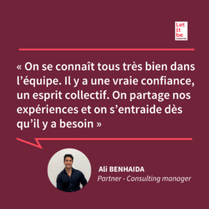 Interview consultant Ali